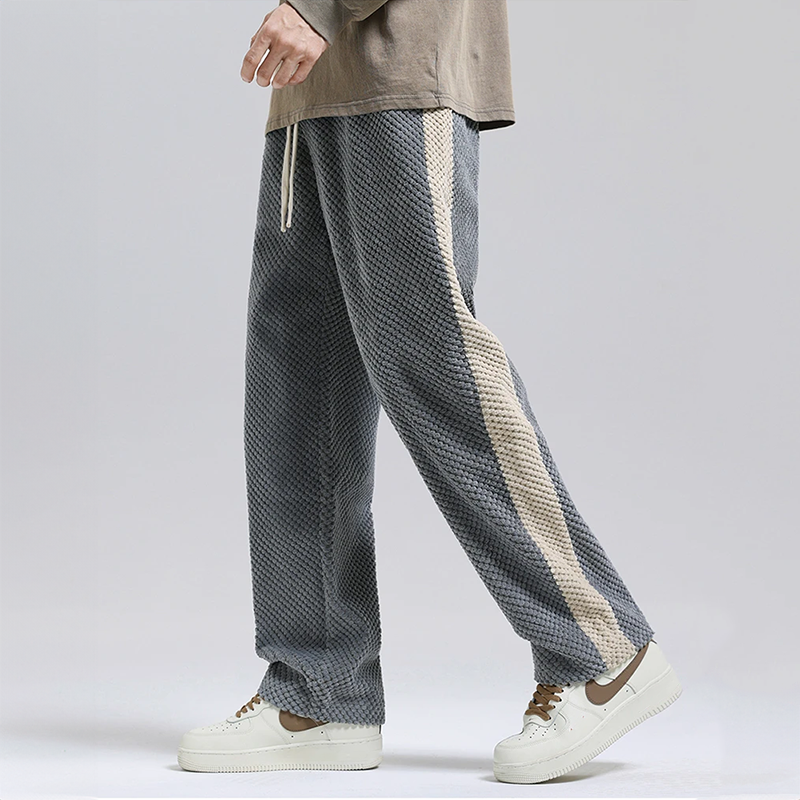 Levoire | Pantalon En Velours Gris