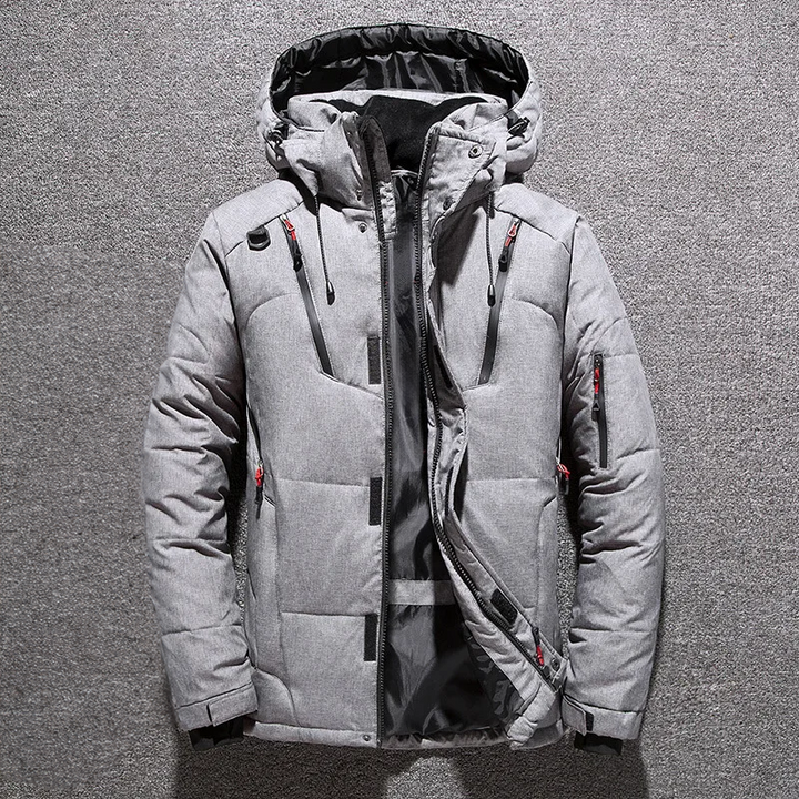 Levoire | Manteau D'Hiver Élégant Pour Les Jours Froids Gris