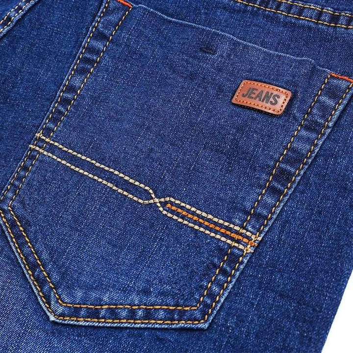 Levoire | Jean D'Affaires Durable Pour Hommes En Denim De Poids Moyen