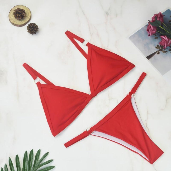 Levoire | Ensemble De Bikini Triangle Élégant Pour Le Plaisir D'Été