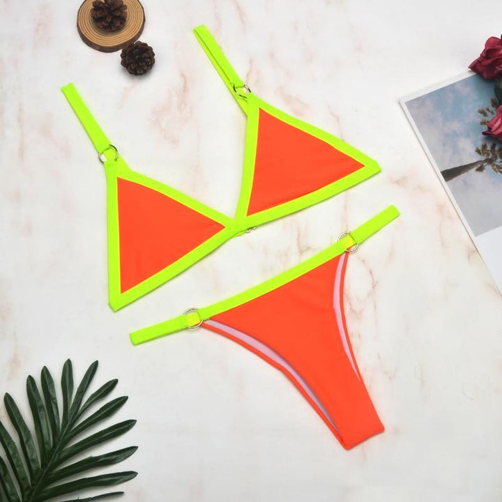 Levoire | Ensemble De Bikini Triangle Élégant Pour Le Plaisir D'Été