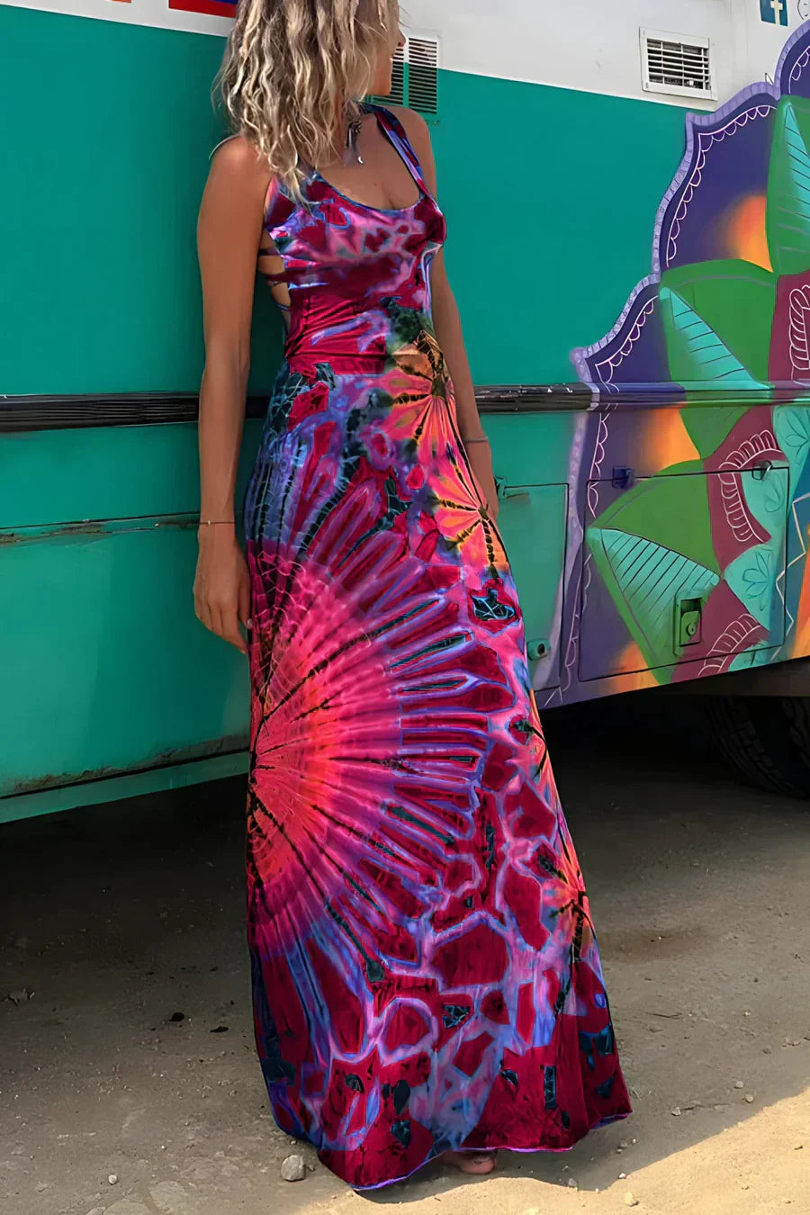 Levoire | Robe Avec Dos Ouvert Rot