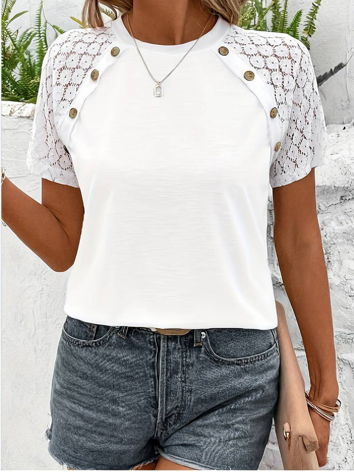 Levoire | T-Shirt Élégant À Manches Courtes Intemporel Et Confortable