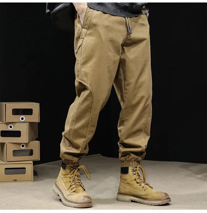 Levoire | Pantalon En Coton Classique Pour Hommes Braun