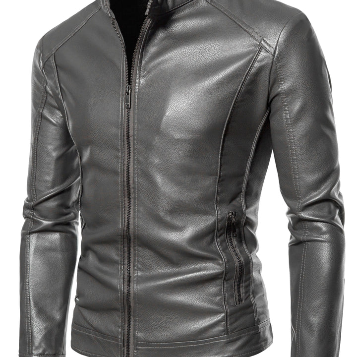 Levoire | Veste En Simili Cuir Pour Hommes Élégante Avec Doublure En Polaire Chaude