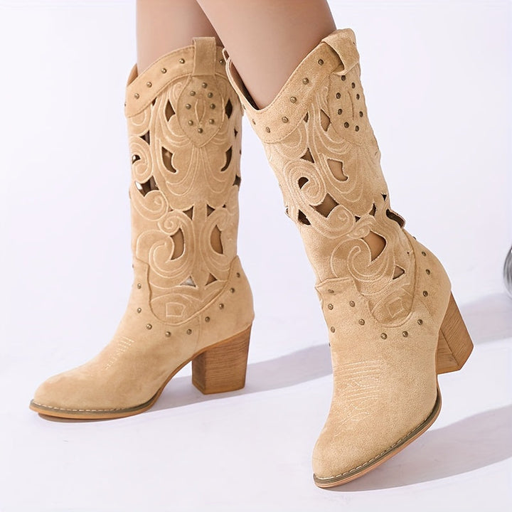Levoire | Bottes Élégantes Pour Femmes Avec Talons Et Clous