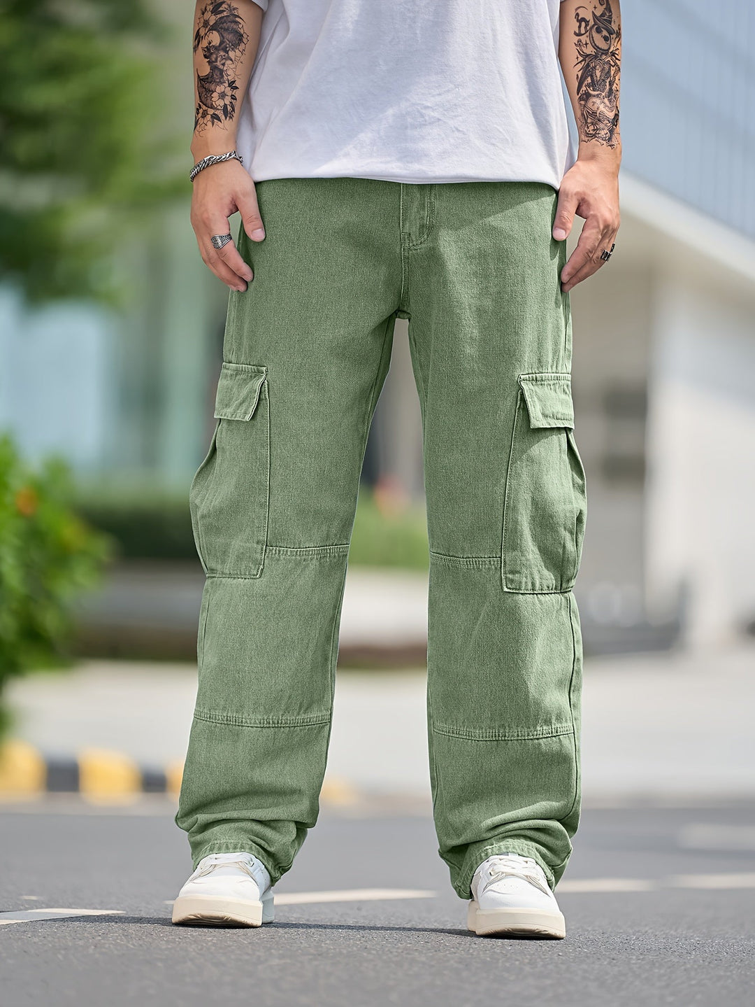 Levoire | Pantalons En Denim Rennoilla Avec Poches Légumes