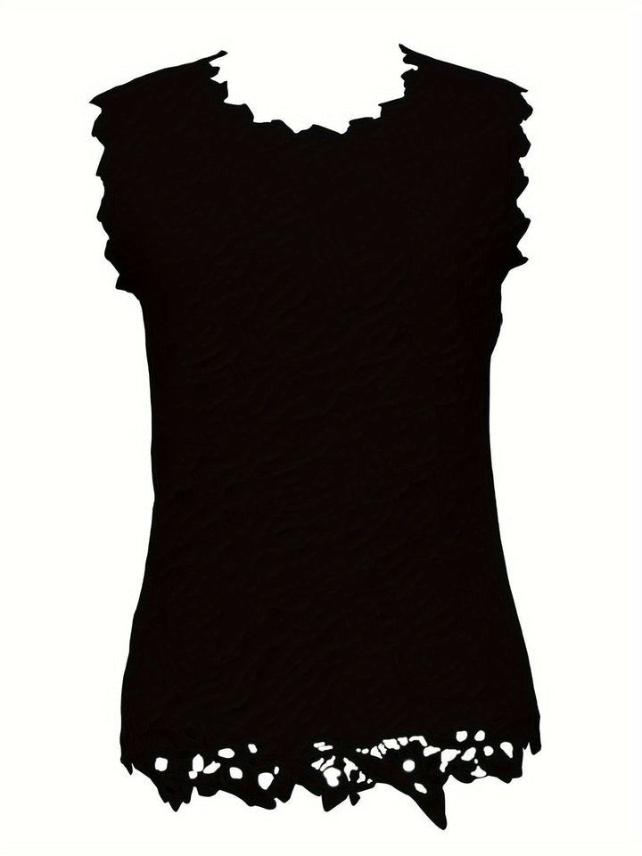 Levoire | Blouse À Dentelle Noir
