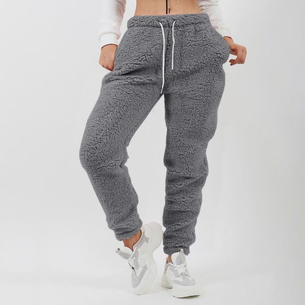 Levoire | Pantalon En Polaire Doux Et Confortable Gris