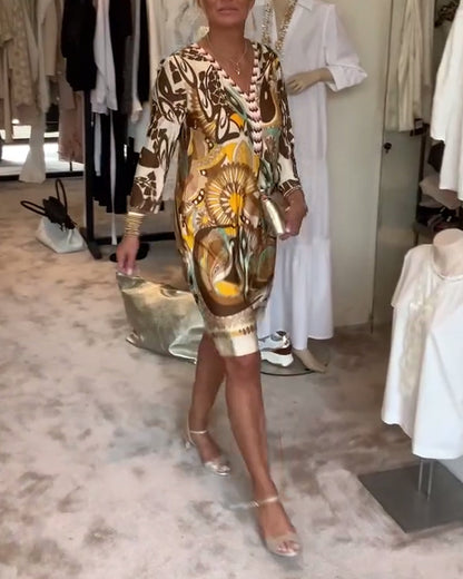 Levoire | Robe imprimée vintage