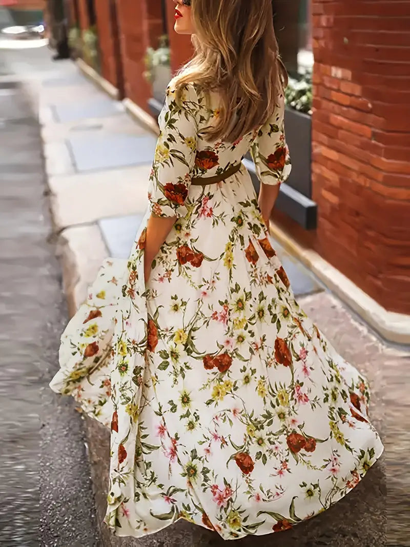 Levoire | Robe À Motif Floral En A-Line