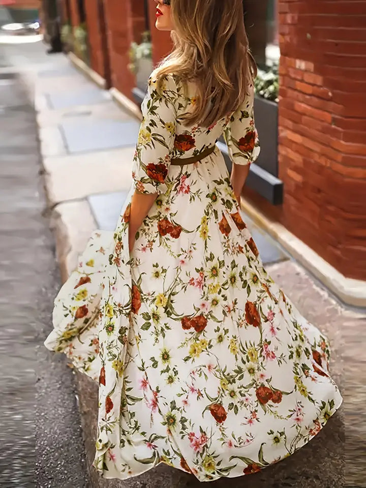 Levoire | Robe À Motif Floral En A-Line