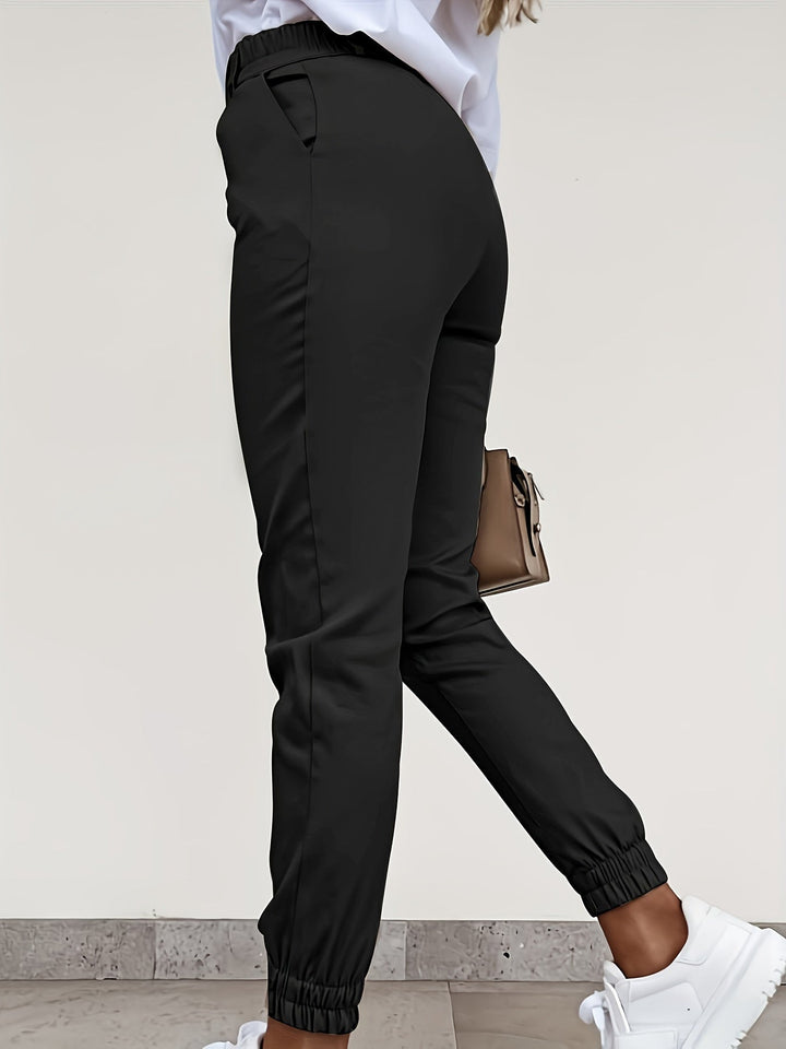 Levoire | Pantalons Étroits Décontractés Simples Avec Des Poches Latérales