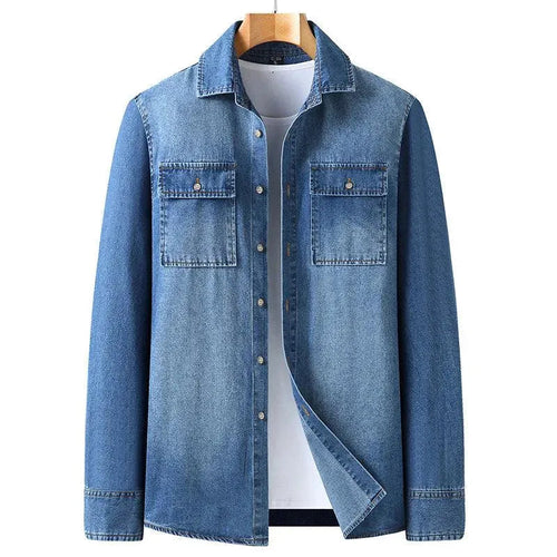 Levoire | En chemise en denim à manches longues