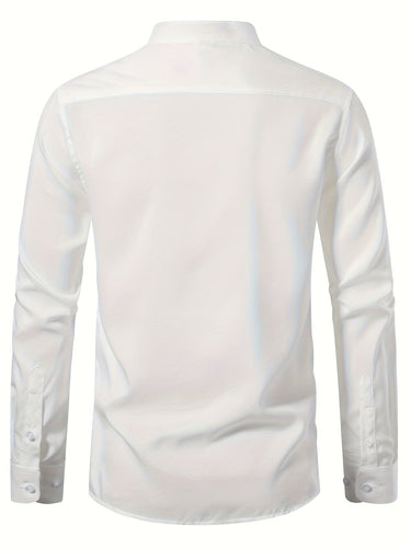 Levoire | Chemise Décontractée Légère À Manches Longues Pour Hommes