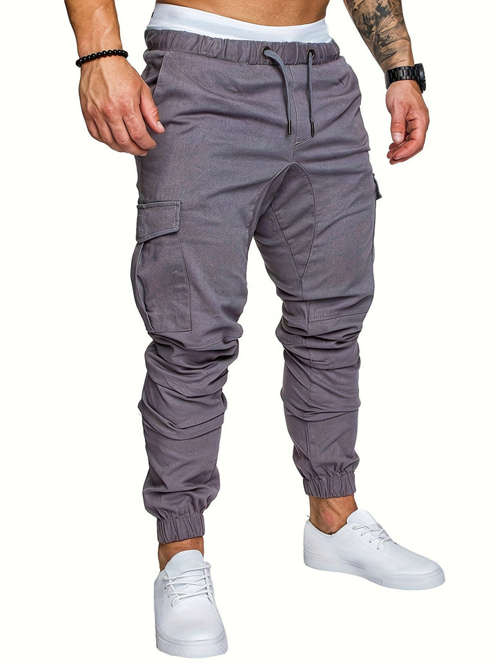 Levoire | Pantalons Cargo Extérieurs Pour Hommes Gris clair