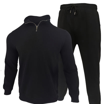 Levoire | Ensemble Décontracté 2 Pièces Suspendu Noir