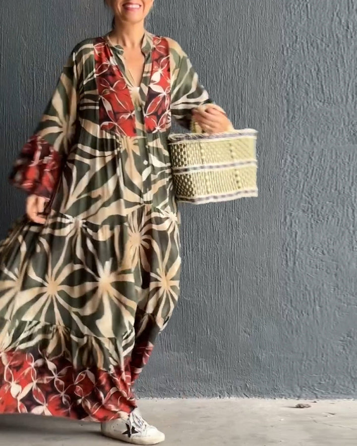 Levoire | Femmes Imprimé Long Maxi