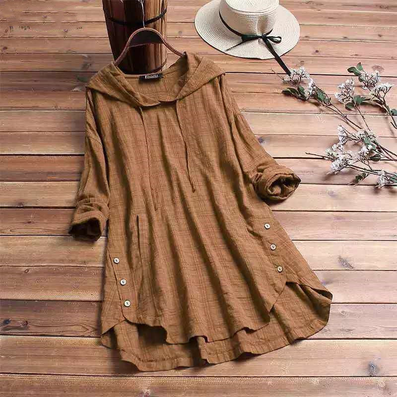 Levoire | Chemise En Lin Et Coton Khaki