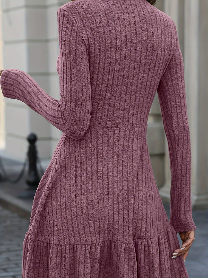 Levoire | Robe Pull De Luxe Avec Une Coupe Trapèze Élégante