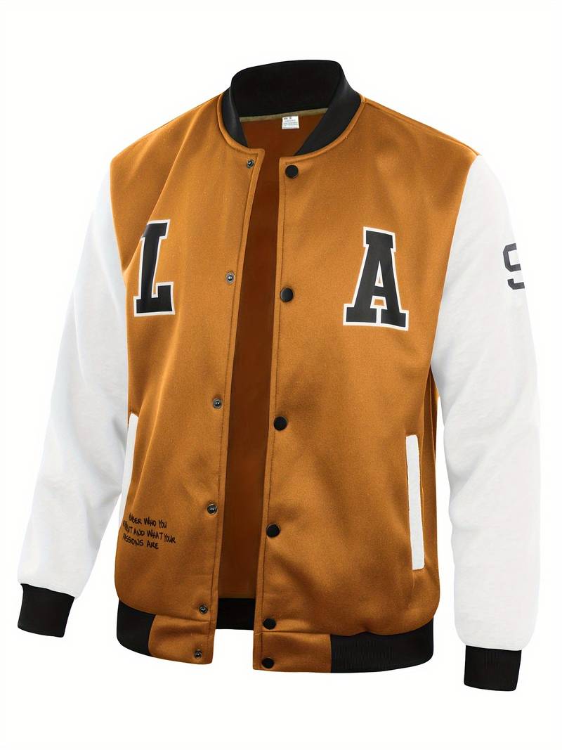 Levoire | Veste Pour Hommes Pour L'Hiver Froid Couleur gingembre
