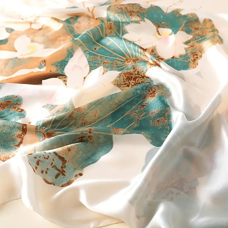 Levoire | Écharpe En Soie Imprimée