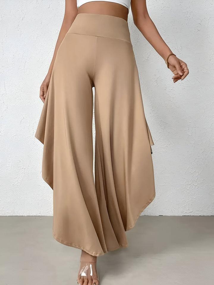Levoire | Pantalon Asymétrique À Coupe Large Khaki