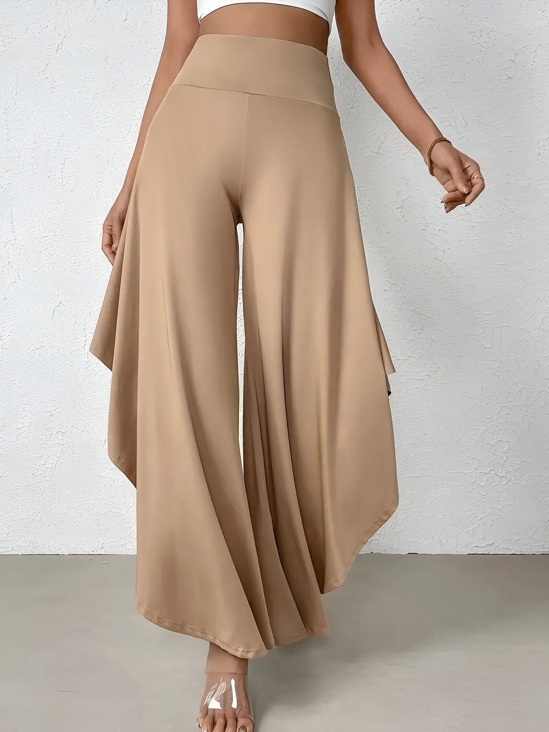 Levoire | Robe Large Asymétrique Khaki