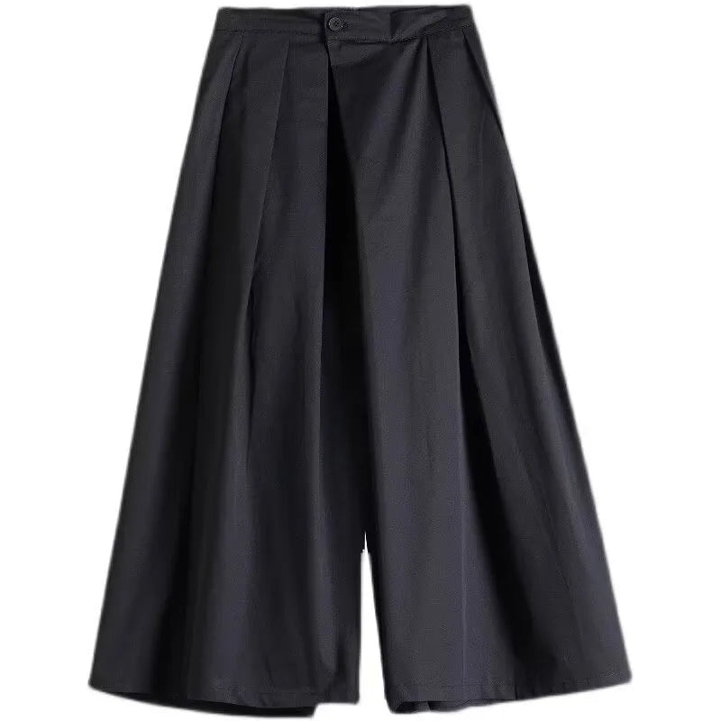 Levoire | Pantalon Taille Haute Avec Jambe Large Et Unie