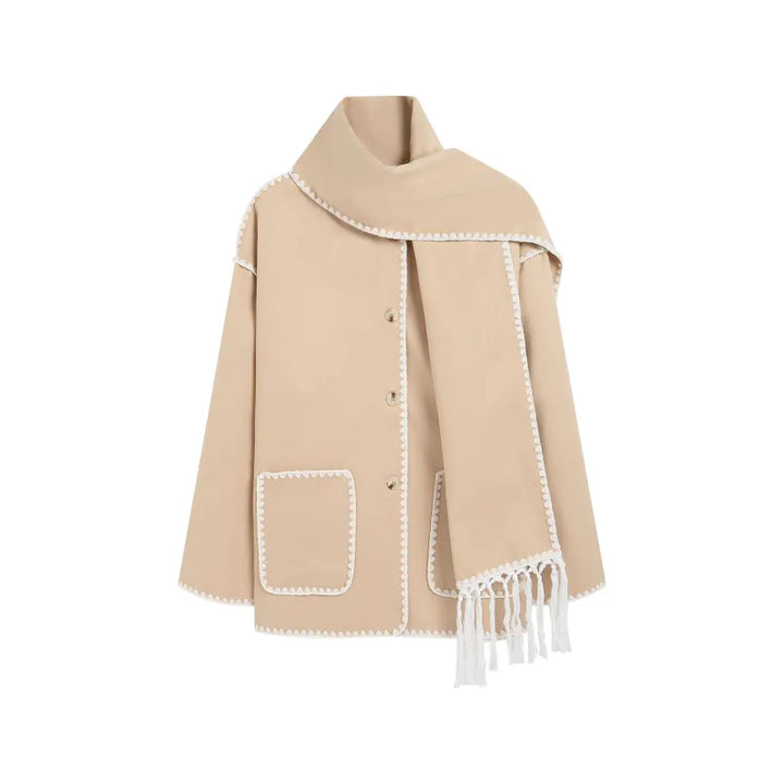 Levoire | Veste En Laine Confortable Abricot