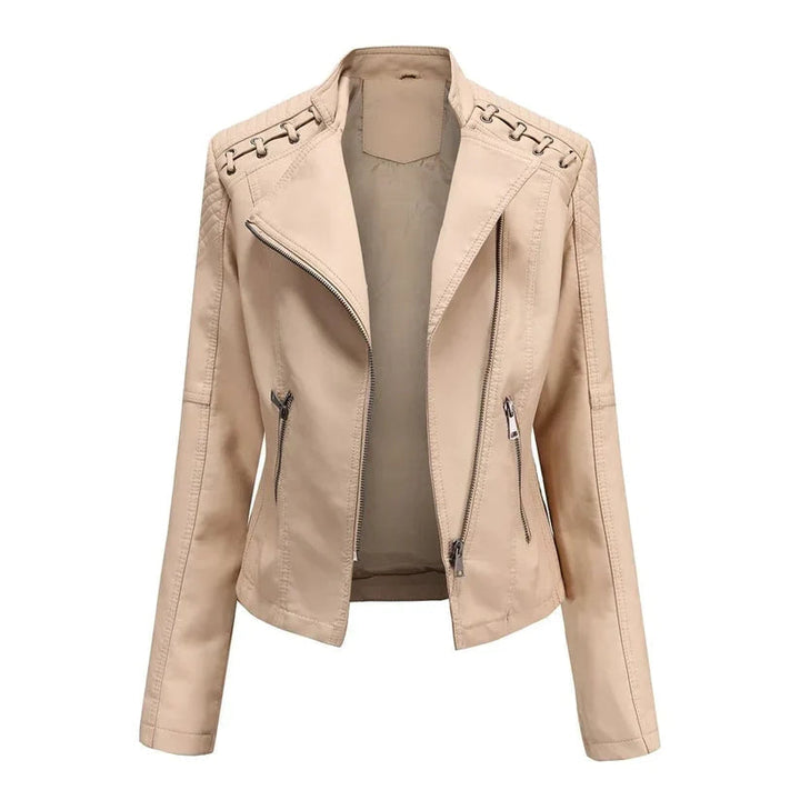 Levoire | Veste à manches longues réversible avec plusieurs poches Beige
