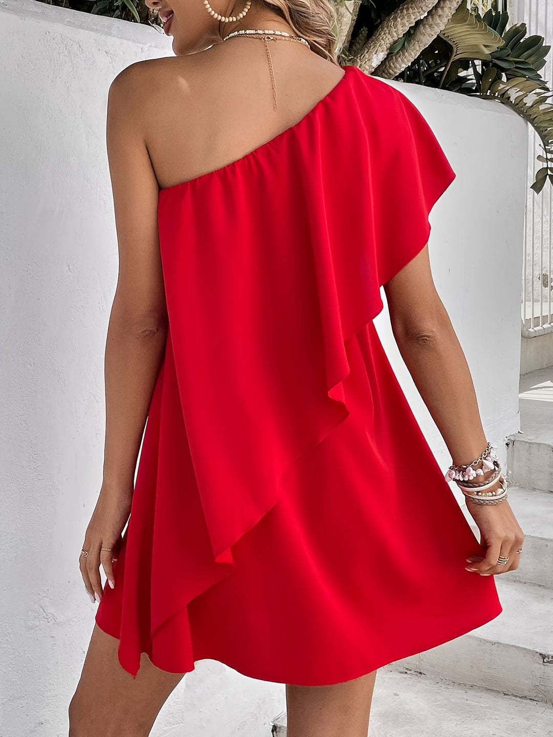 Levoire | Robe de soirée décolletée rouge
