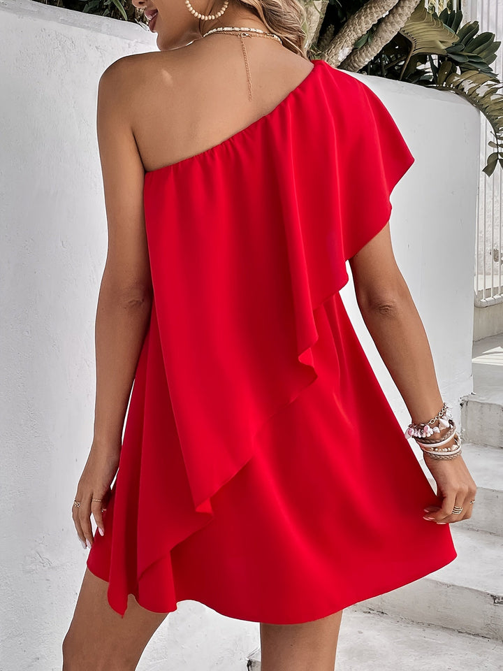 Levoire | Robe de soirée décolletée rouge