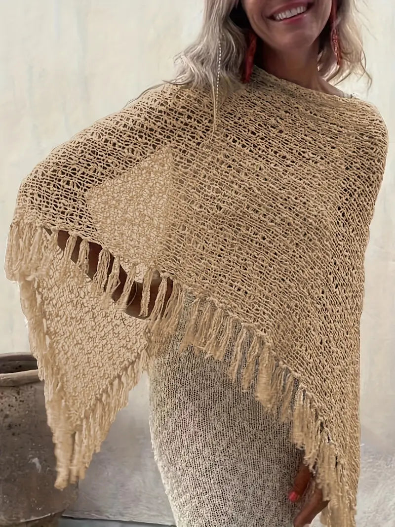 Levoire | Yksivärinen Scoop Kaula Pullover Mekko Tyylikkääseen Ilmeeseen Khaki
