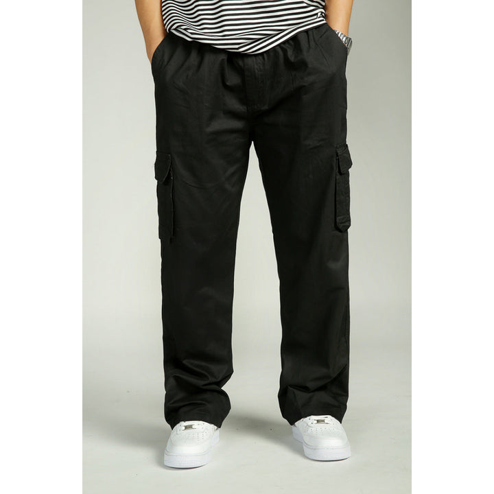 Levoire | Pantalons Cargo Baggy Élégants Et Fonctionnels Pour Homme Moderne Noir