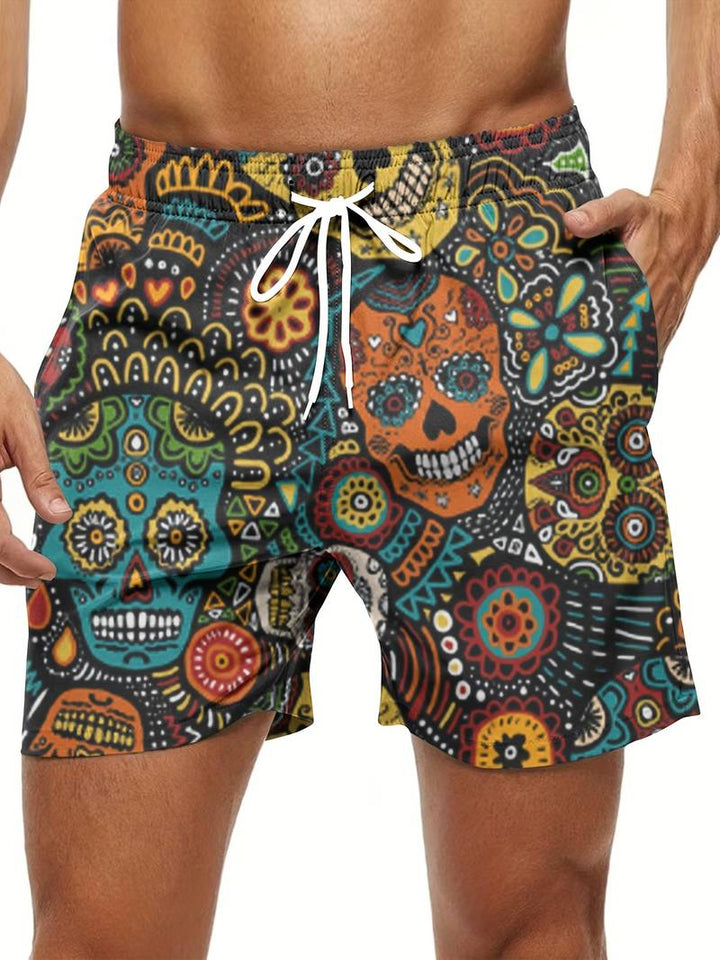Levoire | Shorts Hawaïens Tendance Avec Cordon De Serrage