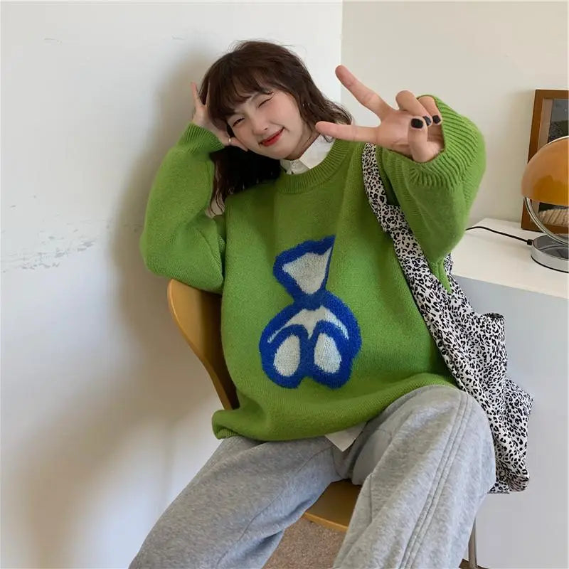Levoire | Pull Confortable Pour Femme Vert