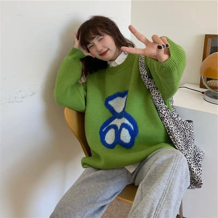 Levoire | Pull Confortable Pour Femme Vert