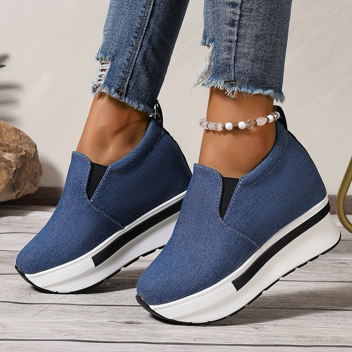 Levoire | Chaussure De Cheville En Denim Antidérapante Légère