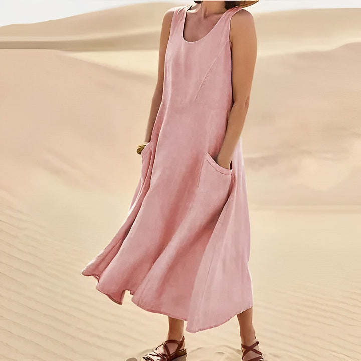 Levoire | Robe D'Été Pour Femmes Design Élégant Rosa