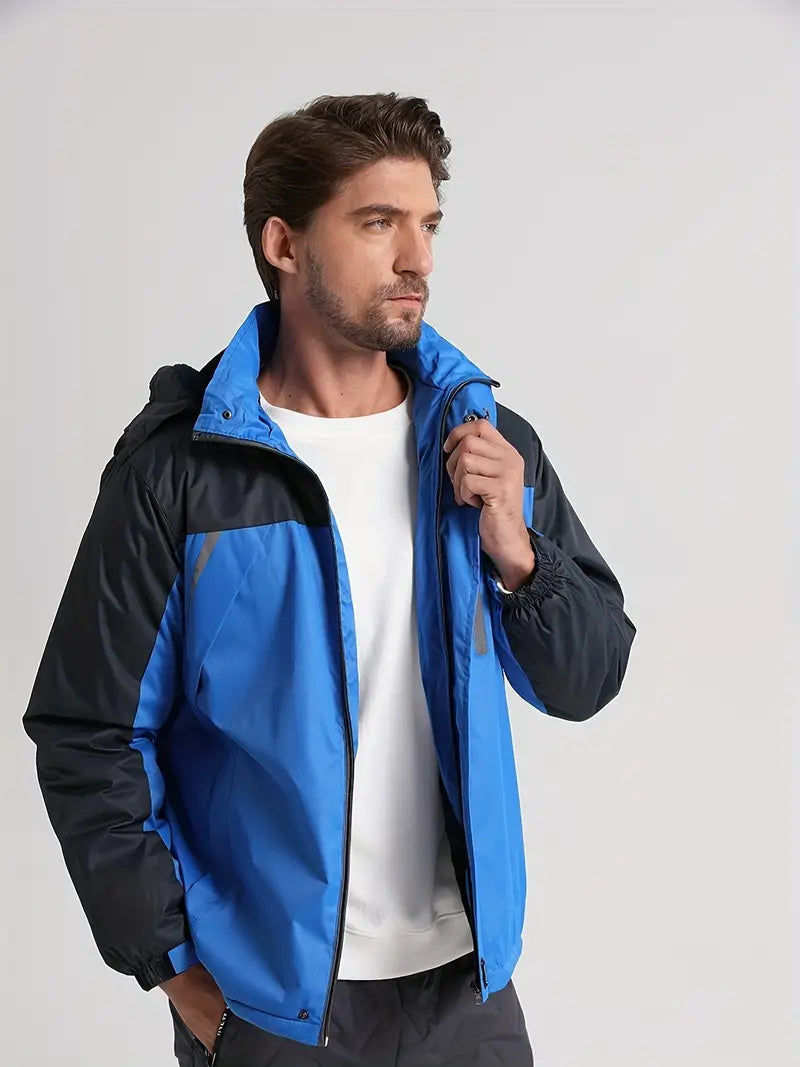 Levoire | Veste À Capuche Imperméable À Manches Longues Avec Fermeture Éclair