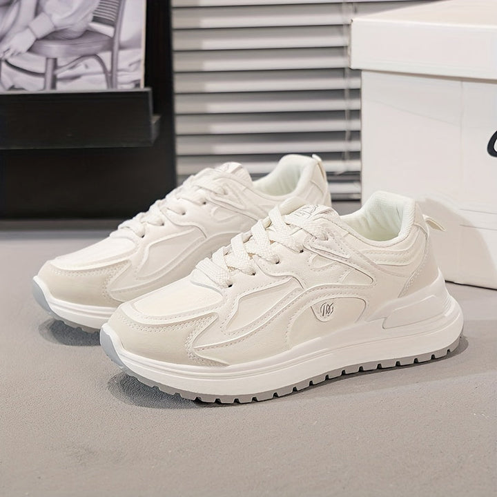 Levoire | Mode Décontractée Sneakers Beige