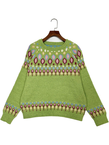 Levoire | Pullover Avec Motif Géométrique