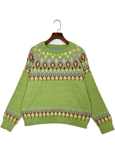 Levoire | Pullover Avec Motif Géométrique