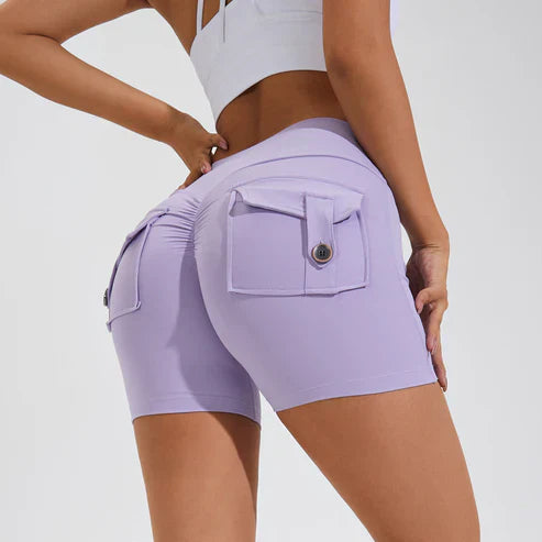 Levoire | Shorts Taille Haute Et Effet Push-Up Lila