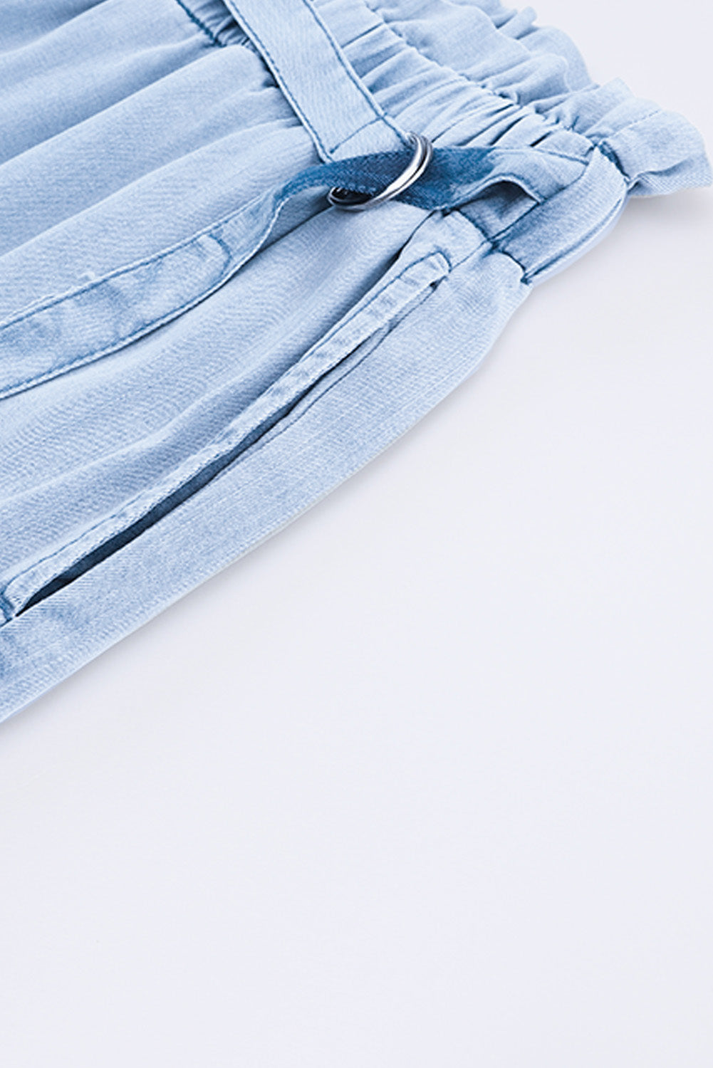 Levoire | Pantalon En Jean Ample Bleu Ciel