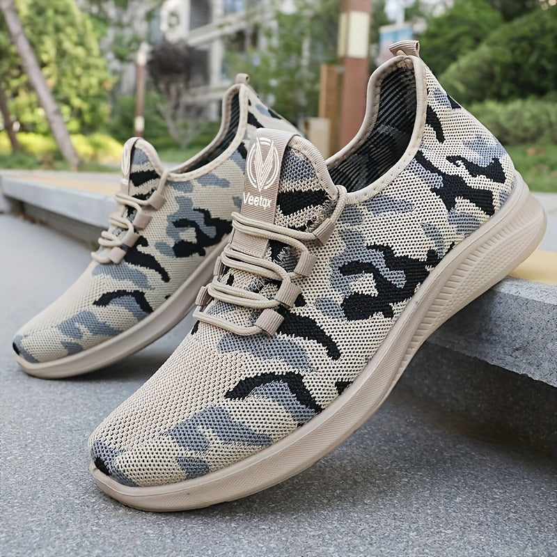 Levoire | Slippersneakers Légers Et Respirants Pour Hommes Camouflage Jaune