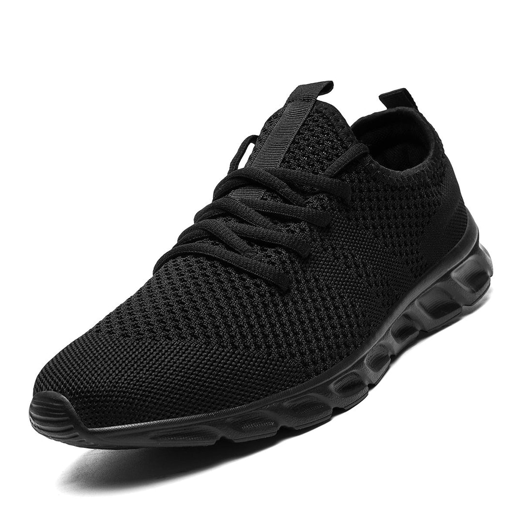 Levoire | Légers, Respirants Chaussures De Course Pour Hommes Avec Antidérapant Noir EU38