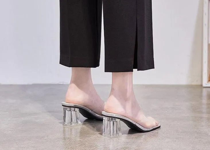 Levoire | Jupes avec talon en cristal