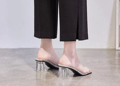 Levoire | Jupes avec talon en cristal